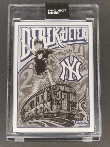 2020 Topps Project 2020 - 1993 Topps Mister Cartoon #219 Derek Jeter Sealed