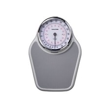 Salter Pro-Helix Professional Oversized Bathroom Scale with Grey Vinyl Anti-S...