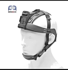 Tactical NVG Night Vision Soft Helmet Mount Bracket & Head Strap  Headband