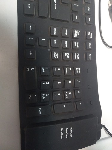 FLEXIBLE KEYBOARD USB ROLL UP-OMNITECH - Picture 2 of 6