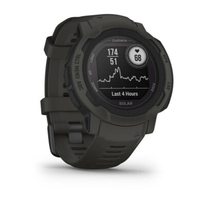 Garmin Instinct 2 Solar GPS Enabled Fitness Watch Graphite 010