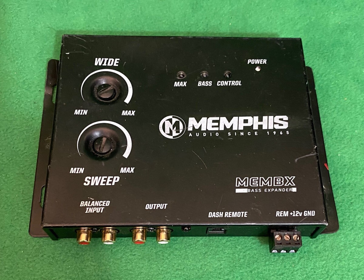 Memphis Audio MEMBX Bass Expander & Memphis Audio VIV Six Five