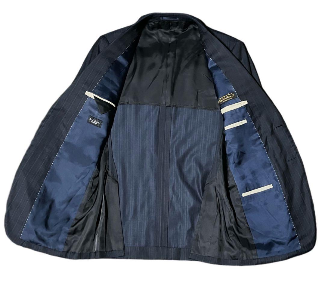 Paul Smith London x Loro Piana Suit Set Navy Striped Wool Paul Smith London x Loro Piana Suit Set Navy Striped Wool