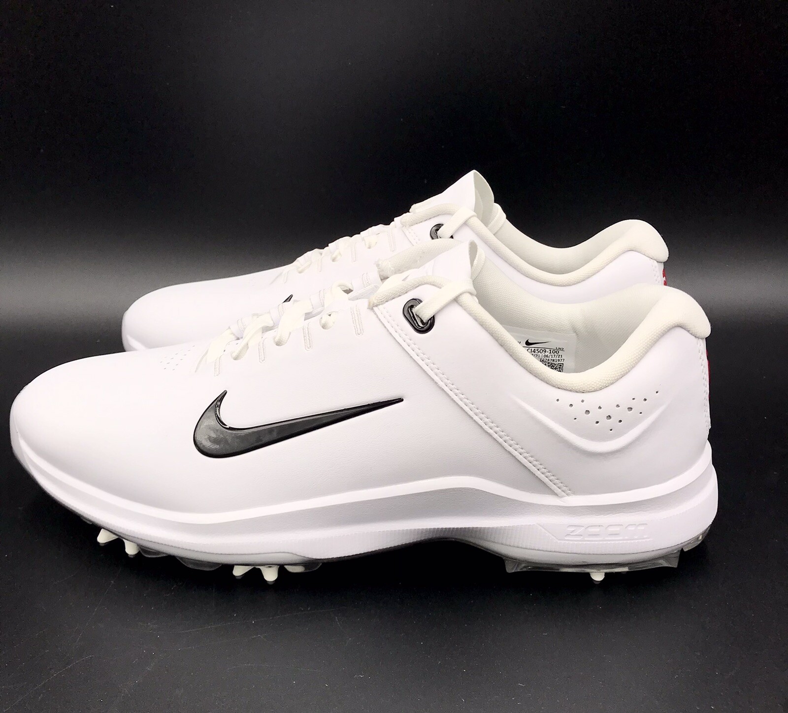 Nike Air Zoom TW20 Tiger Woods Golf White Black CI4509100 Men’s Size 8 Wide eBay