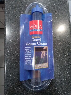 aqua culture fish tank accessories Aqua Culture Regular Gravel Vacuum Cleaner Fish Tank Accessories Made In  USA F3