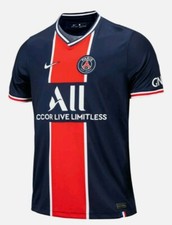 Nike Youth PSG Stadium S/S Top Running Navy Kid Casual GYM Tee Shirts CD4508-411