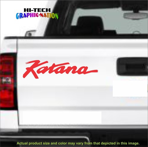 SUZUKI KATANA LOGO Sticker Vinyl Decal for Motorcycle Car Truck Logo #A1 - Picture 4 of 4