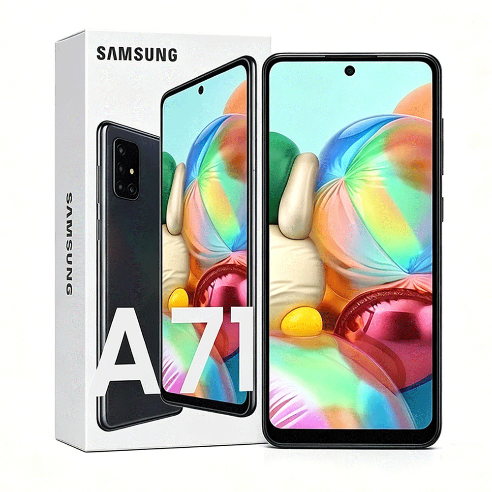 Samsung Galaxy A71 SM-A715U 128GB Factory Unlocked Black Brand New Sealed