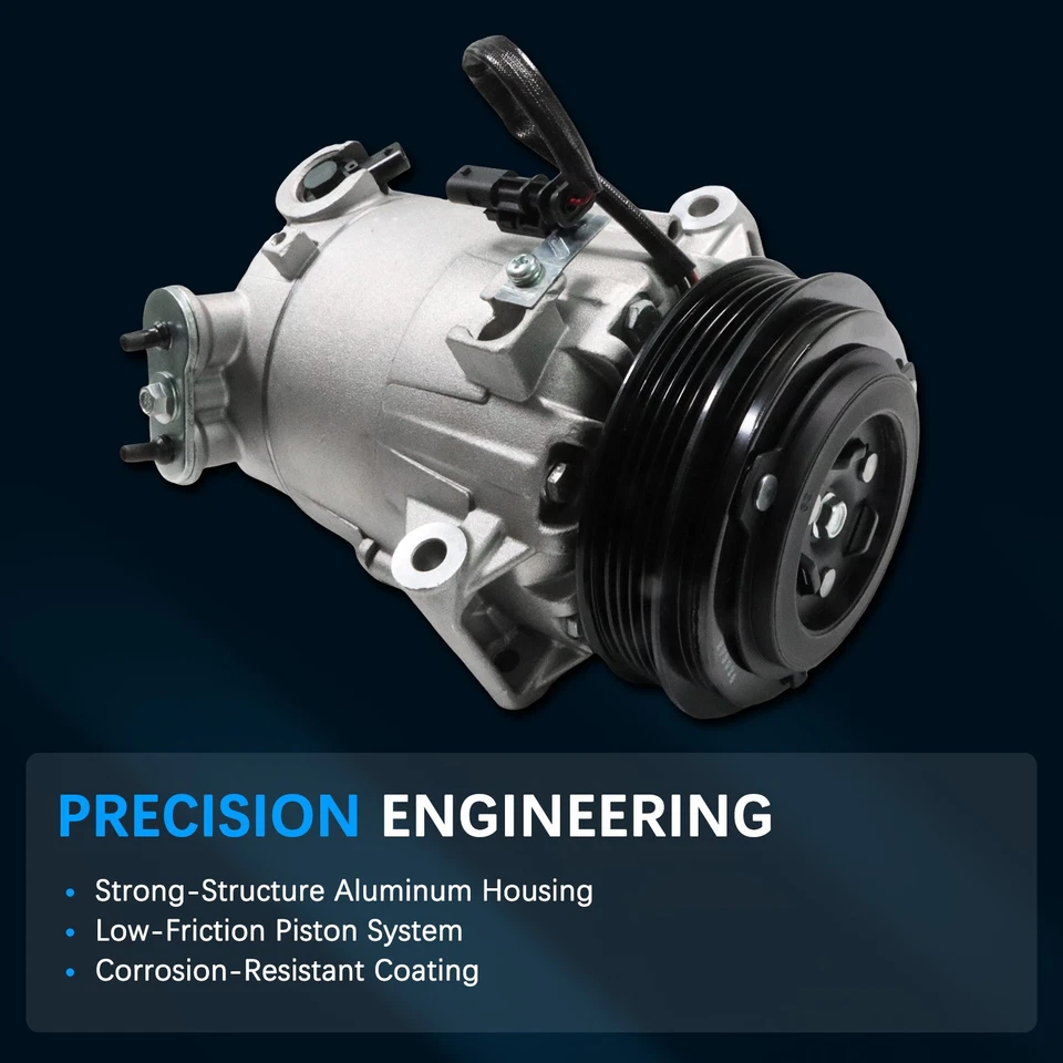 NUEVO compresor de aire acondicionado para Chevy Malibu 2013-2016 Equinox GMC Terrain Buick CO 22285C Foto 3 de 4