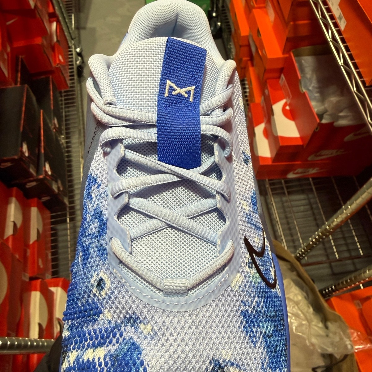 Nike Men's Size Metcon 9 AMP Training CrossFit Aluminum Racer Blue