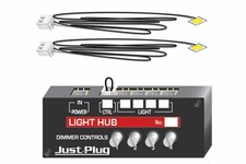 Woodland Scenics 5700 All Scale Just Plug TM -- Lights  Hub Set Warm White 