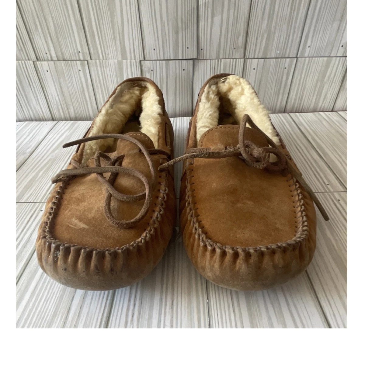 UGG size7 モカシン W DAKOTA SHEARLING BRAID UGG DAKOTA アグ ダコタ 