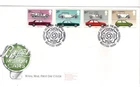 1982 BRITISH CARS - CAR DESIGN EXHIBITION/SYON PARK H/S FDC FROM COLLECTION D13