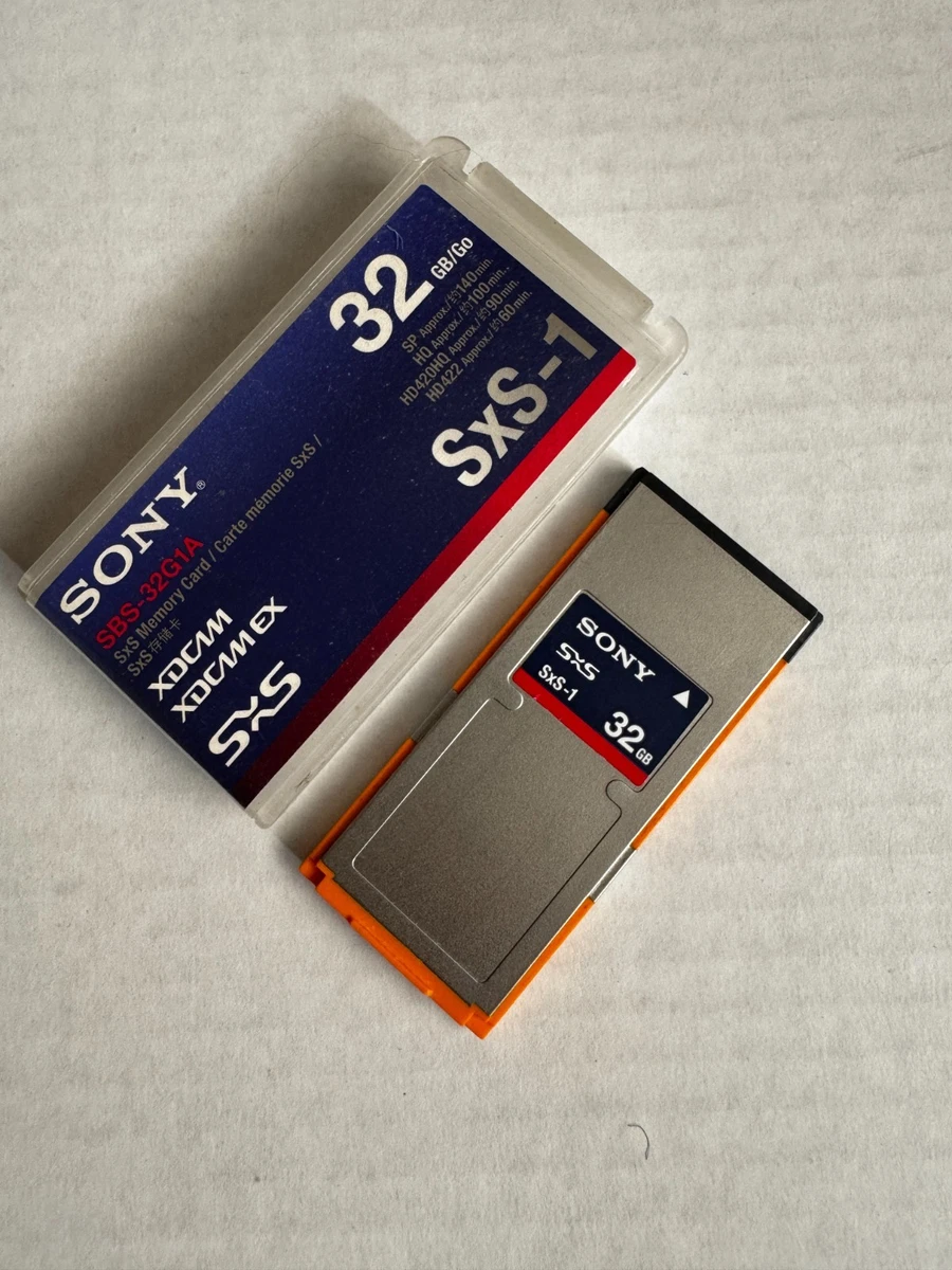 Sony 32GB SxS Camera Memory Card for sale | eBay