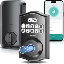Yeollet Y58 Smart Lock Fingerprint Keypad Deadbolt App Auto Lock Keyless Remote
