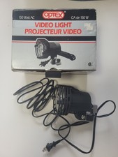 Vintage Optex Video Light VA0150 150W, Made in Japan TESTED LIKE NEW