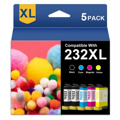 232XL Ink Cartridges for Epson 232 XL XP-4200 XP-4205 WF-2930 WF-2950 All-in-One