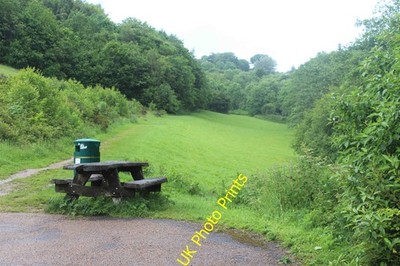 Foto A2 Pontypool Park - Tal jenseits der Skihütte Pontypool\/Pont-y-pwl c2017