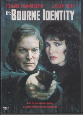 The Bourne Identity DVD VIDEO MOVIE Richard Chamberlain espionage thriller 1988