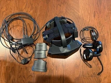 Pimax Crystal PCVR Headset, Controllers, Top Strap, Dmas.  READ DESCRIPTION