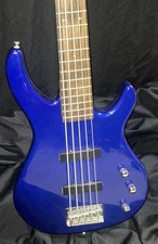Fender Squier MB-5 Bass 5-String Bass Guitar with hard case