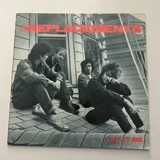 THE REPLACEMENTS - Let It Be - UK FIRST PRESS Vinyl LP - 1984 Inc Insert - PUNK