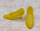 Francie Yellow Squishy Low Heel Shoes Vintage Mattel Japan 1960s Outfits Listed