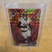 2025 Panini Mosaic Geno Stone #186 reactive yellow /89 Cincinnati Bengals NFL