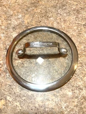 Cuisinart Glass Pot Pan Replacement Lid Only  6" OD 5 1/2" Inside Diameter