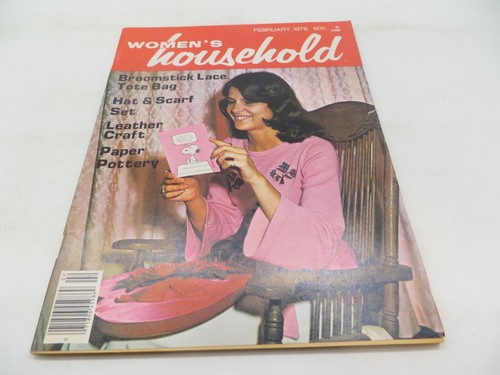 WOMEN'S HOUSEHOLD Magazine 1978 lot of 11 Issues vintage crafts ads advertising - Bild 3 von 12