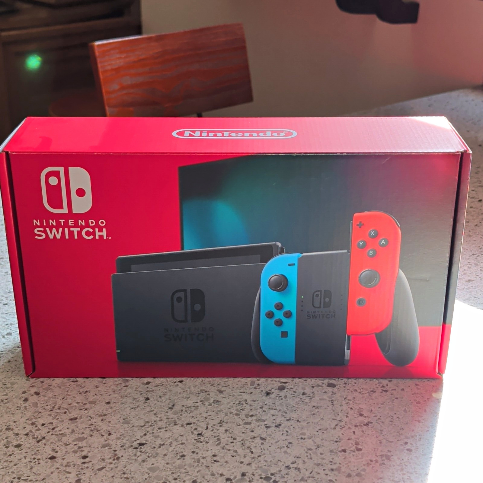 Nintendo Switch Console w/ Neon Red/Neon Blue Joy-Con, HDMI Connectivity