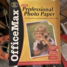 Professional Picture Photo Paper 75 Sheets Satin 8.5x11" New Sealed 10 Mil — photo 1