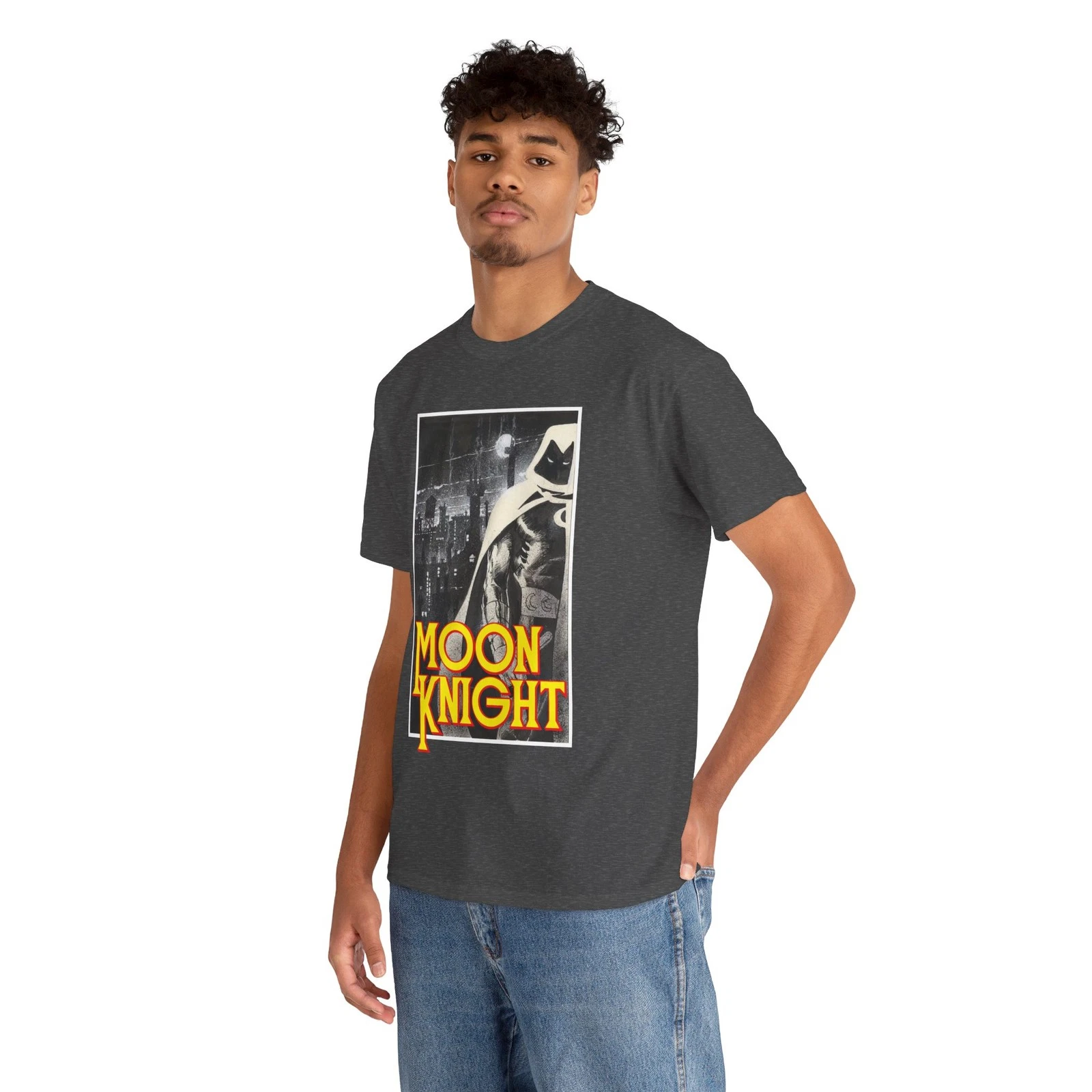 Moon Knight T-Shirt - Bill Sienkiewicz Art - Marvel Comics 1980s
