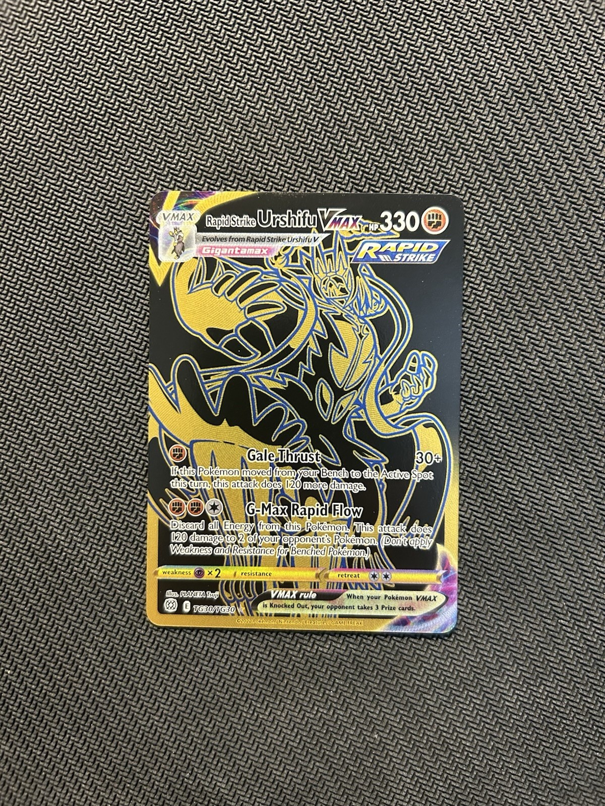 Pokemon TCG Rapid Strike Urshifu Vmax TG30/TG30! NM Condition! See Description!
