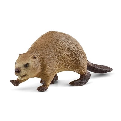 SCH22 SCHLEICH PVC Figur Tiere: 14855 Biber, Biber, Biber 9 cm