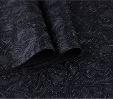 Solid Color Embossed Faux Leather Sheets 12 "X53 30Cm X 135Cm Embossed Texture