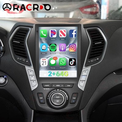 9.7'' For Hyundai Santa Fe IX45 2013-2018 CarPlay Android15 Stereo Car Radio Navi