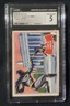 BATMAN TOPPS 1966 #17A - LINK TO LINCOLN - RED BAT LOGO - C