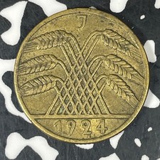 1924-J Germany 10 Pfennig Lot#C7577