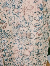 Vintage SANDERSON Burleigh Cottagecore Curtains Lined 300cm W x 215cm L 