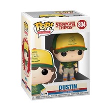 Funko Pop! Vinyl: Television: Stranger Things: Dustin Henderson - (at Camp) - Ak