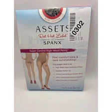 Assets Red Hot Label by Spanx SIZE 6 Super Control High-Waist Panty XOC