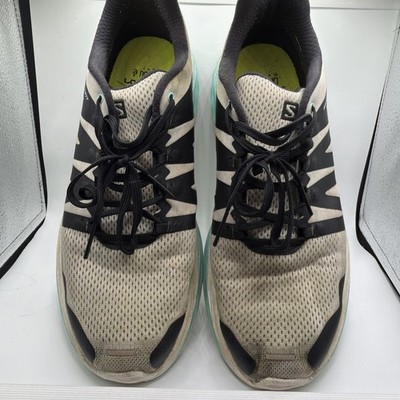 Salomon Glide Max Men s Running Shoe Size 11 Grey Black Blue Cushion Sty: 416976