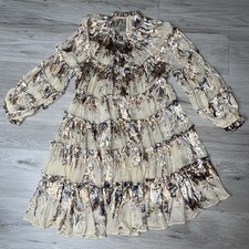 ZIMMERMANN Ladybeetle Tiered Mini Dress 2 Designer Cottagecore Romantic Coquette