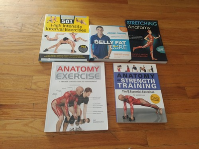 #ad Mixed Lot 5 Of Anatomy Of Exercises Books And Magazines $24.99