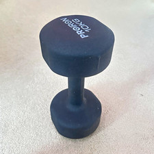 Proiron 10kg Black Hex Dumbbell Fixed Weight for Weight Lifting Gym Training