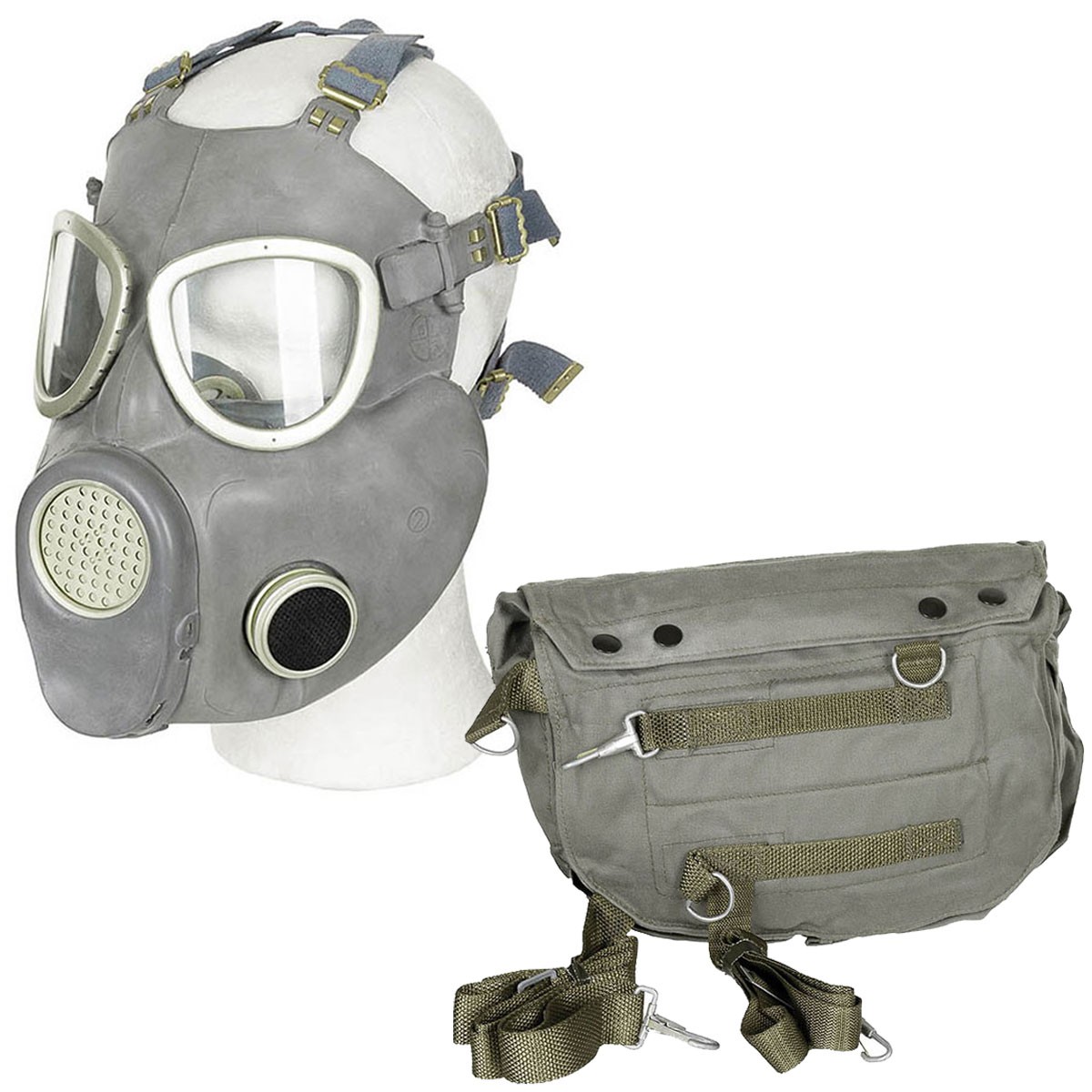 Original Armee Schutzmaske MP5 Gasmaske mit Filter ABC Atemschutzmaske