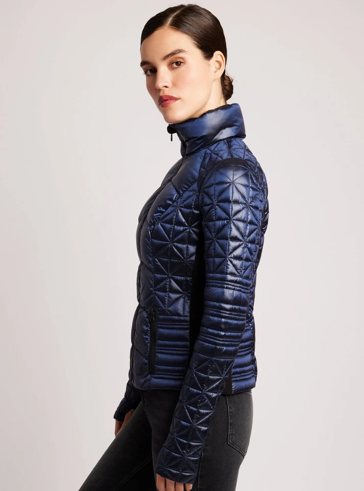 Blanc Noir Lightweight Down Filled Packable Puffer Jacket - Image 4 of 4