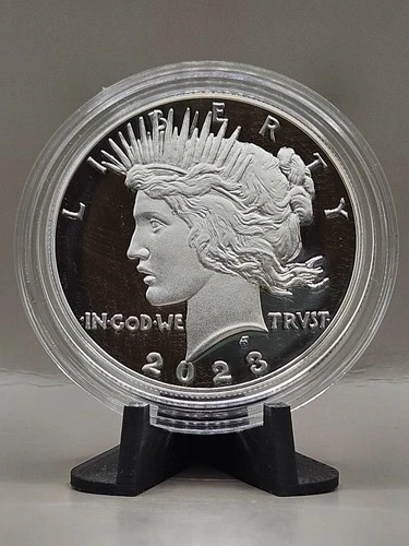 2023 Peace Silver Dollar Proof - OGP Box & COA (23XL)