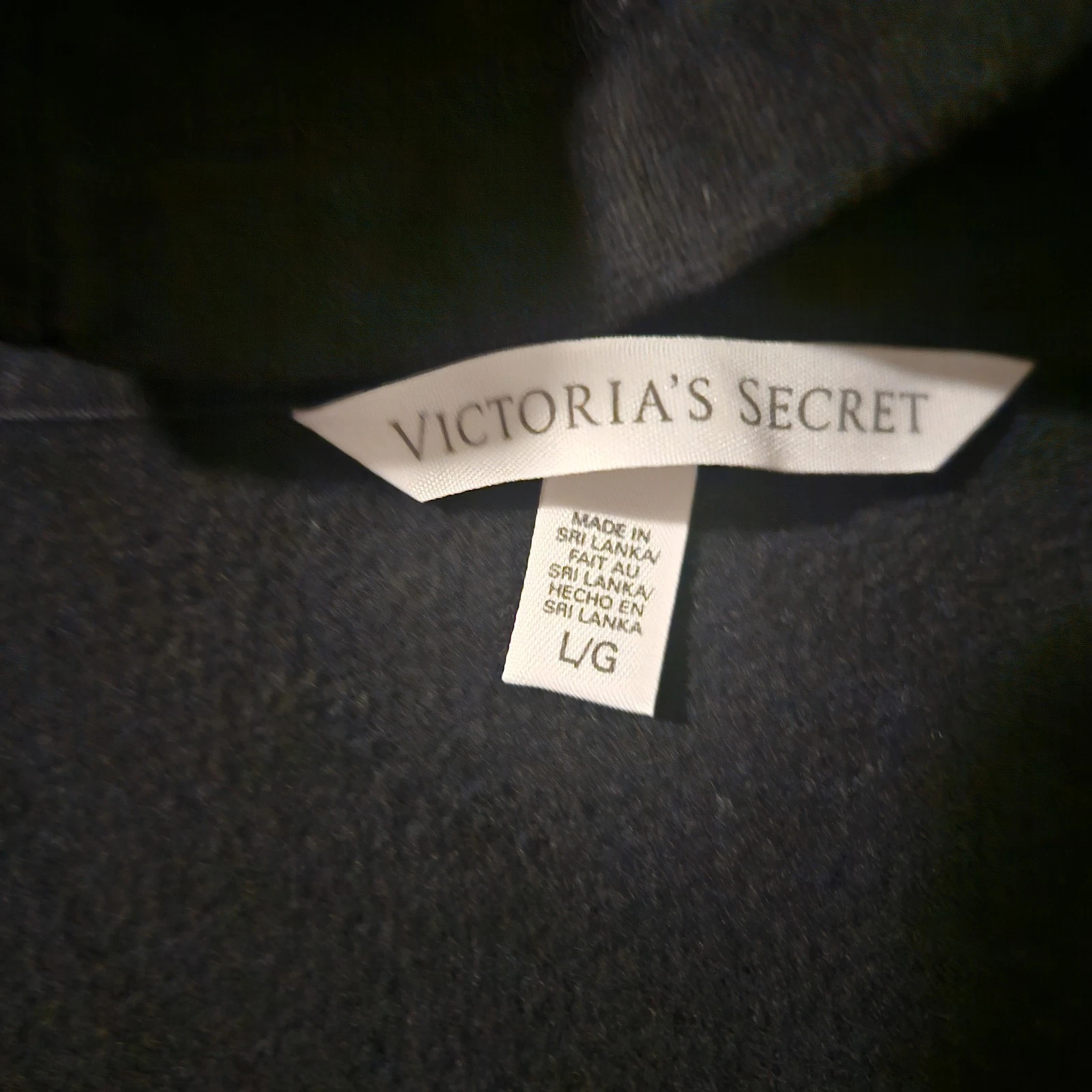 UNDERCOVER Victoria’s Secret Y2K MAGLIONE Paillettes Angel Wing Nero Bling Felpa con Cappuccio Taglia XL